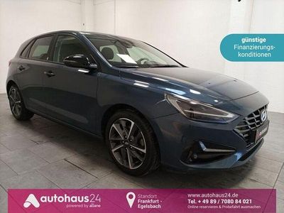 Gebraucht Hyundai i30 120 PS (88 kW) 2021 Blau Limousine