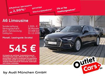 Firmamentblau metallic Gebraucht 2023 Audi A6 Design Limousine | 39.449 € (Fairer Preis)