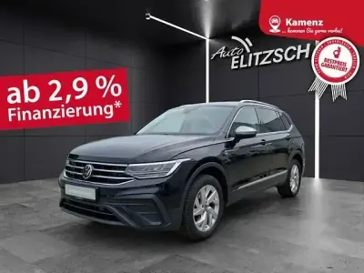 Gebraucht VW Tiguan Allspace Life 150 PS (110 kW) 2022 Deep black perleffekt SUV