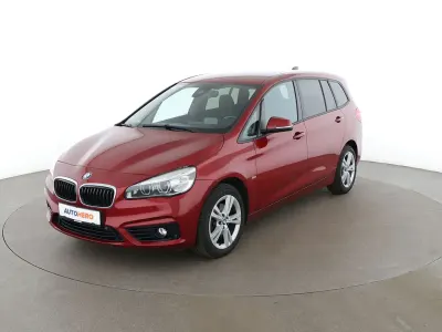 Gebraucht BMW 218 Gran Tourer Sport Line 150 PS (110 kW) 2017 Rot Van / Kleinbus