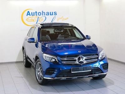 Gebraucht Mercedes GLC350 AMG line 258 PS (189 kW) 2017 Brillantblau metallic SUV
