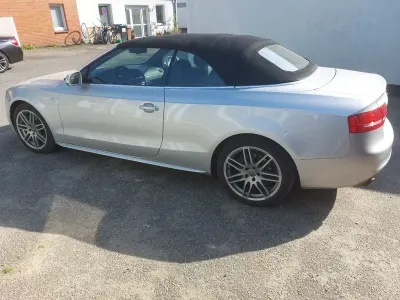 Gebraucht Audi A5 Cabriolet S-Line 211 PS (155 kW) 2009 Silber Cabrio