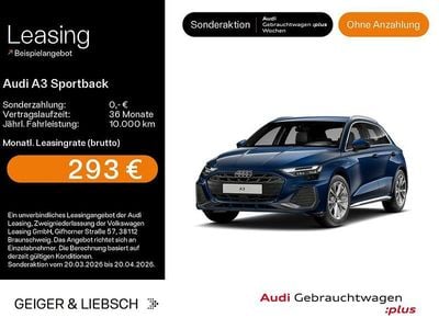 Gebraucht Audi A3 S-Line 204 PS (150 kW) 2025 Blau Limousine