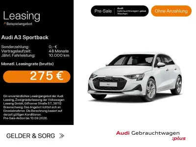 Gebraucht Audi A3 Advanced 150 PS (110 kW) 2025 Weiß Limousine