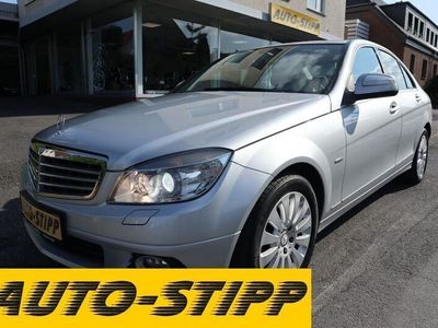 Iridiumsilber (metallic) Gebraucht 2008 Mercedes C200 Elegance Limousine | 8.550 € (Fairer Preis)
