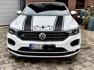 Usata VW T-Roc Cabriolet R-line 150 CV (110 kW) 2020 Bianco Cabrio