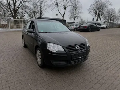 Gebraucht VW Polo Comfortline 64 PS (47 kW) 2007 Schwarz Kleinwagen