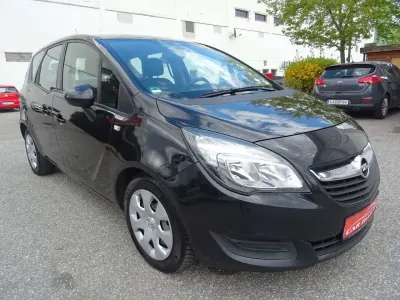 Gebraucht Opel Meriva Edition 110 PS (80 kW) 2016 Schwarz Van / Kleinbus