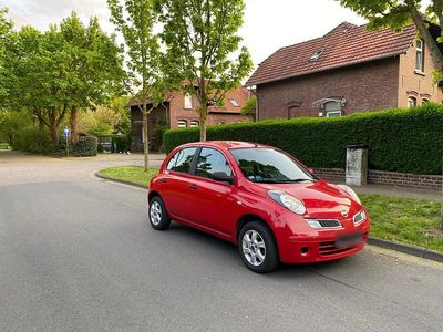 Gebraucht Nissan Micra 70 PS (51 kW) 2008 Rot Kleinwagen