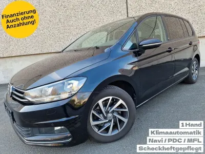 Second-hand VW Touran 110 CP (80 kW) 2018 Negru Monovolum
