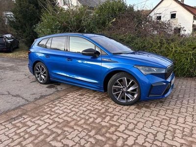 Gebraucht Skoda Enyaq iV SportLine 131 kW (179 PS) 2023 Blau SUV