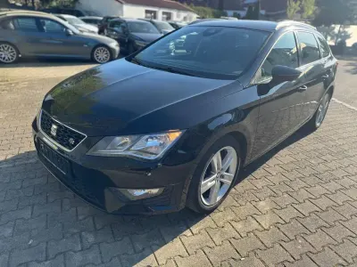 Brugt Seat Leon ST FR 150 HK (110 kW) 2016 Sort Stationcar