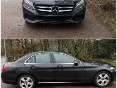 Gebraucht Mercedes C180 156 PS (114 kW) 2018 Schwarz Limousine