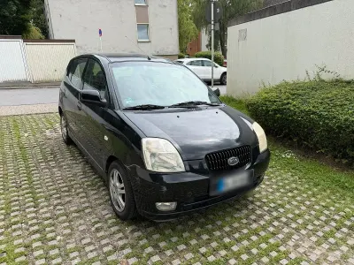 Gebraucht Kia Picanto EX 65 PS (47 kW) 2004 Schwarz Kleinwagen