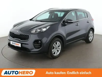 Gebraucht Kia Sportage DREAM-TEAM Edition 132 PS (97 kW) 2017 Grau SUV