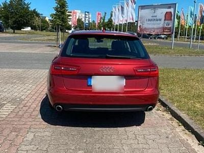 Używany Audi A6 204 KM (150 kW) 2013 Czerwony Kombi