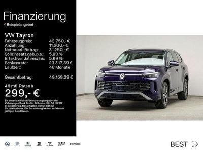 Usata VW Tayron Elegance 150 CV (110 kW) 2025 Viola SUV