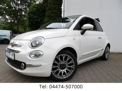 Używany Fiat 500C Star 69 KM (50 kW) 2020 Biały Kabriolet