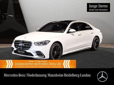 Manufaktur opalithweiß bright Gebraucht 2023 Mercedes S450 AMG Limousine | 99.890 € (Fairer Preis)