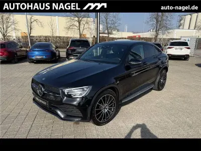 Brugt Mercedes GLC400d AMG 330 HK (242 kW) 2019 Sort Coupe