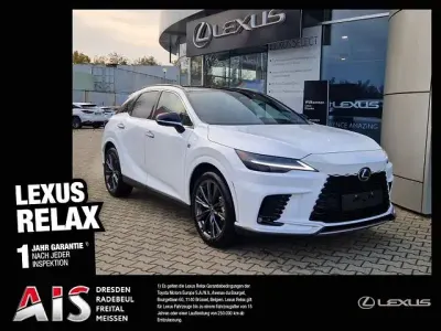 Neu Lexus RX350h E-FOUR F-Sport 309 PS (227 kW) 2026 Fuijiweiß glass flake SUV
