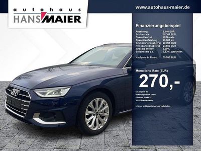 Gebraucht Audi A4 Advanced 204 PS (150 kW) 2023 Navarrablau metallic Kombi
