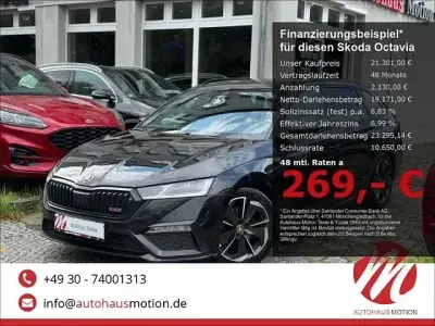 Gebraucht Skoda Octavia RS 200 PS (147 kW) 2021 Schwarz Kombi