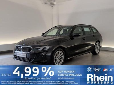 Schwarz Gebraucht 2023 BMW 320 Sport Line Kombi | 23.570 € (Fairer Preis)