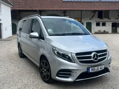 Gebraucht Mercedes V220 AMG 163 PS (119 kW) 2016 Silber Van / Kleinbus