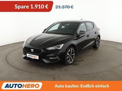 Usata Seat Leon FR 150 CV (110 kW) 2021 Nero Berlina