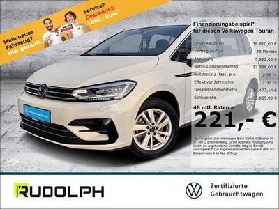 Gebraucht VW Touran Comfortline 150 PS (110 kW) 2024 Weiss Van / Kleinbus