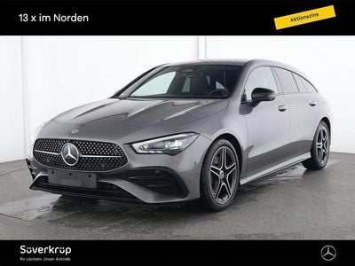 Gebraucht Mercedes CLA200 Shooting Brake AMG 163 PS (119 kW) 2024 Graulack mountaingrau (metallic) Kombi