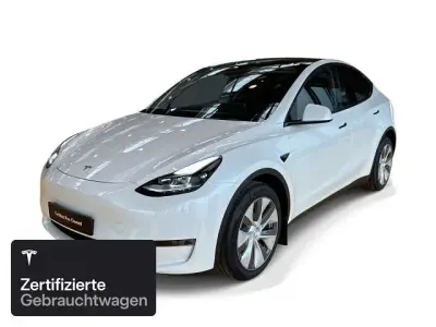 Gebraucht Tesla Model Y Long Range AWD 258 kW (351 PS) 2023 Pearl white multicoat SUV
