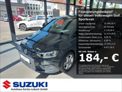 Gebraucht VW Golf Sportsvan Comfortline 125 PS (91 kW) 2017 Uranograu Van / Kleinbus