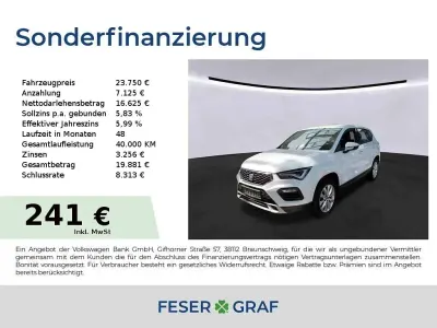 Używany Seat Ateca Style 150 KM (110 kW) 2022 Biały SUV