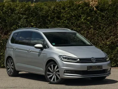 Gebraucht VW Touran Highline 190 PS (139 kW) 2018 Silber Van / Kleinbus