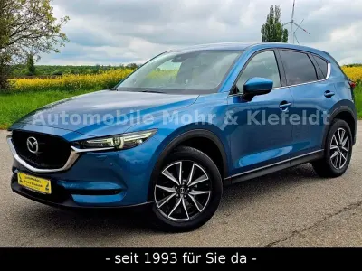 Brugt Mazda CX-5 Sports-Line 184 HK (135 kW) 2018 Blå SUV
