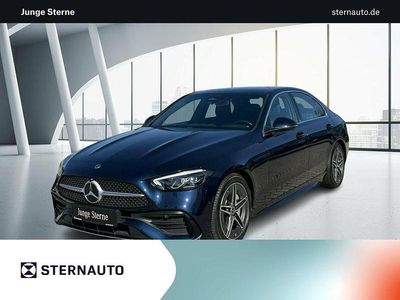 Usata Mercedes C180 AMG 170 CV (125 kW) 2023 Blu Berlina