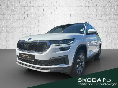 Gebraucht Skoda Kodiaq Clever 200 PS (147 kW) 2022 Moonweiss metallic SUV