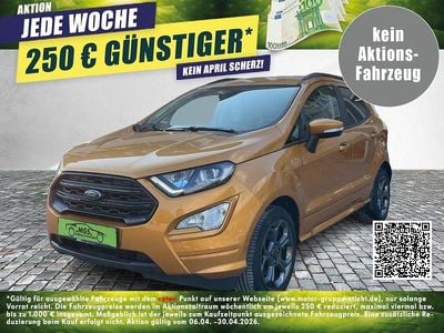 Gebraucht Ford Ecosport ST-Line 125 PS (91 kW) 2022 Sikagelb SUV