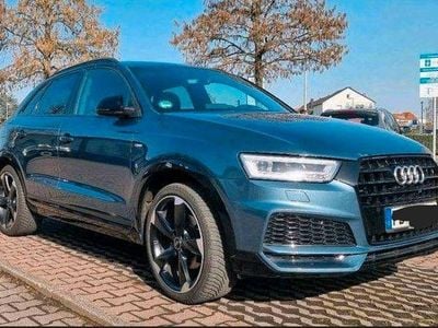 Usata Audi Q3 S-Line 150 CV (110 kW) 2017 Blu SUV