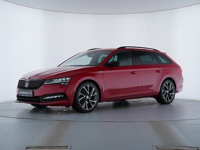 Usata Skoda Superb SportLine 190 CV (139 kW) 2020 Rosso Station wagon