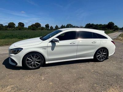 Gebraucht Mercedes CLA45 AMG Shooting Brake AMG 381 PS (280 kW) 2017 Weiß Kombi