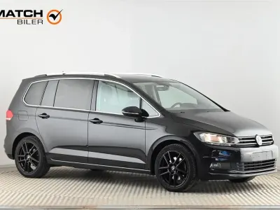 Gebraucht VW Touran Highline 116 PS (85 kW) 2019 Schwarz Van / Kleinbus