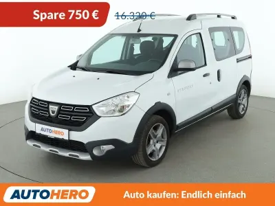 Gebraucht Dacia Dokker Stepway 95 PS (69 kW) 2020 Weiß Van / Kleinbus