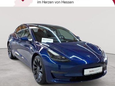Usado Tesla Model 3 377 kW (513 HP) 2022 Azul Sedan