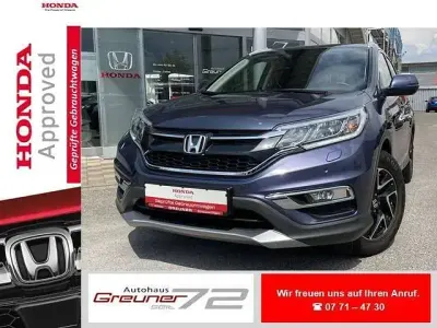 Gebraucht Honda CR-V Elegance 155 PS (114 kW) 2017 Twilight blue SUV