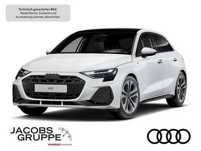 Weiß Neu 2025 Audi A3 S-Line Limousine | 47.980 €