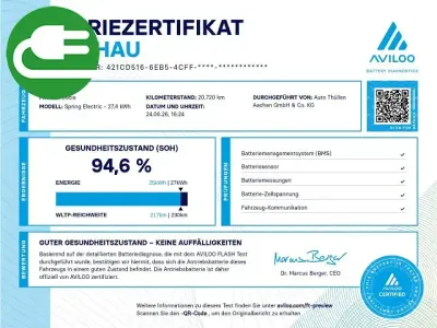 Gebraucht Dacia Spring Extreme 47 kW (65 PS) 2023 Blau Kleinwagen