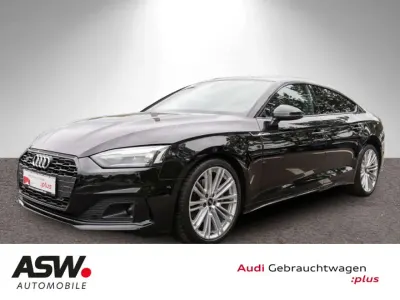 Gebraucht Audi A5 Advanced Plus 204 PS (150 kW) 2021 Mythosschwarz metallic Coupé
